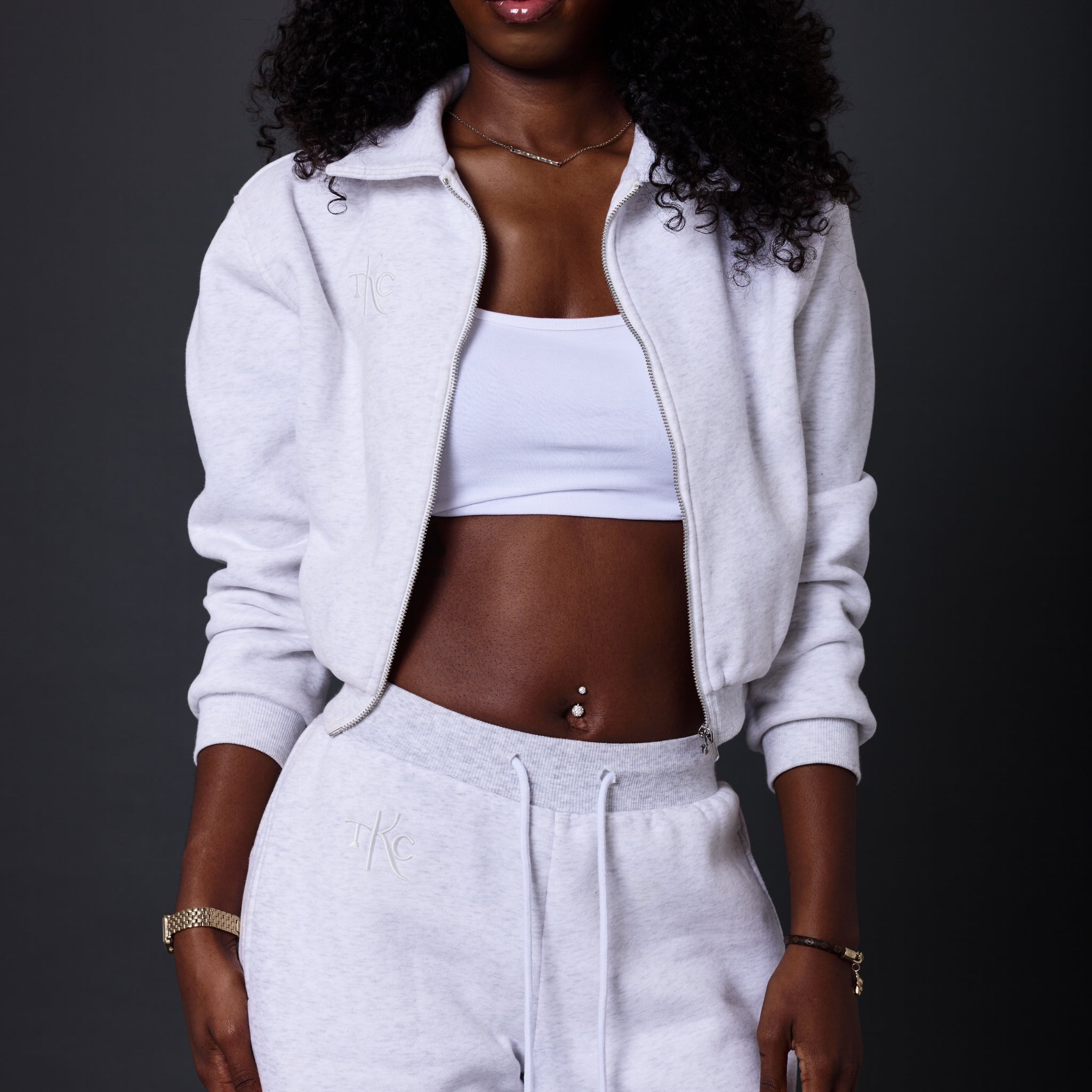 TKC Track Top- GREY (PRE-ORDER)