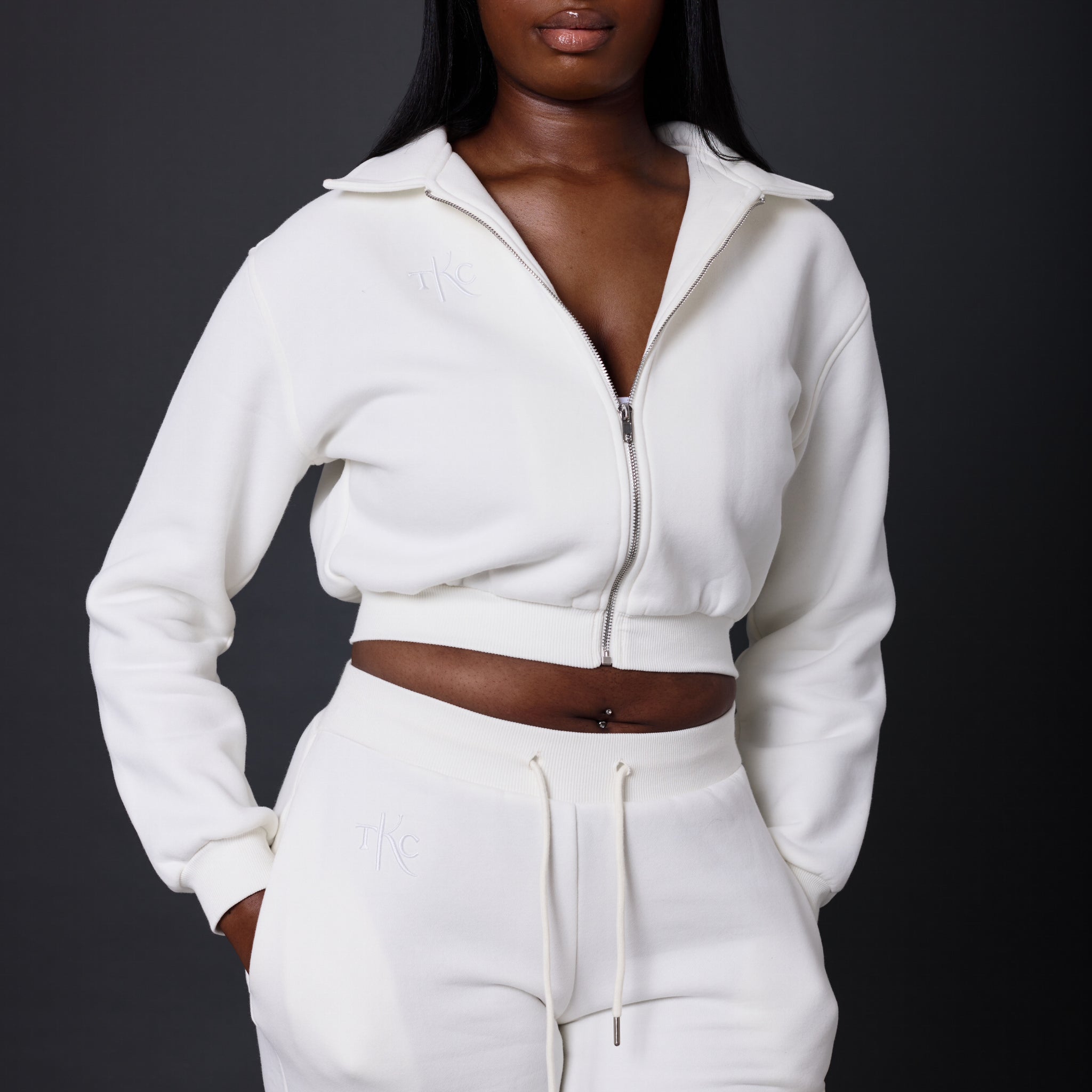 TKC Track Top - CREAM (PRE-ORDER)