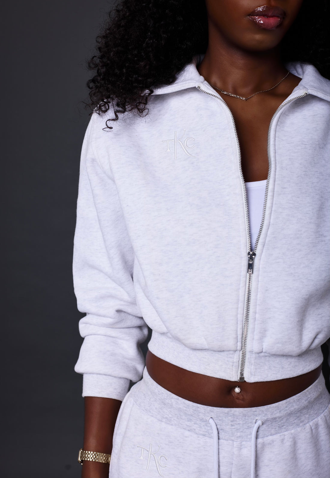 TKC Track Top- GREY (PRE-ORDER)