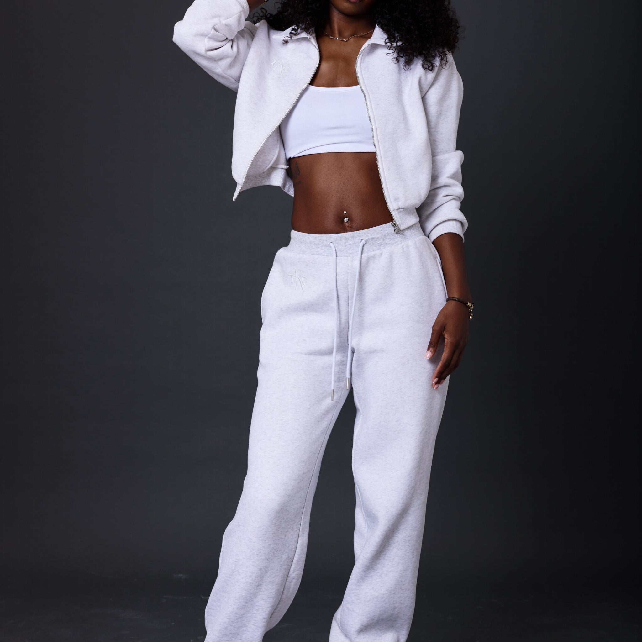 TKC Track Bottoms- GREY (PRE-ORDER)